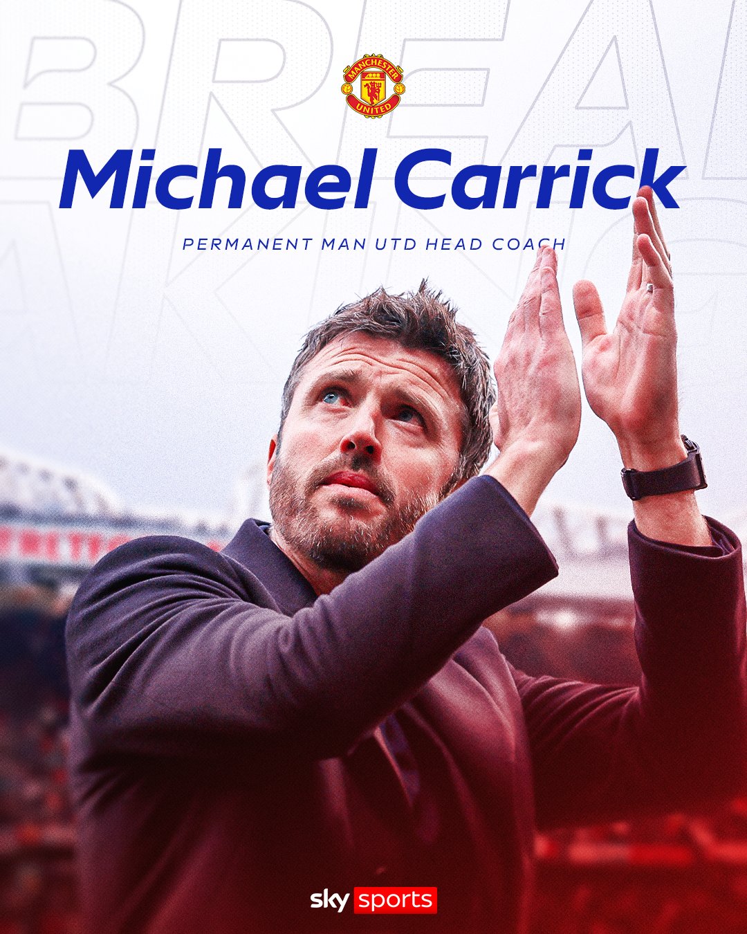 BREAKING: Manchester United F.C. Appoint Michael Carrick as Permanent Head Coach Until 2028